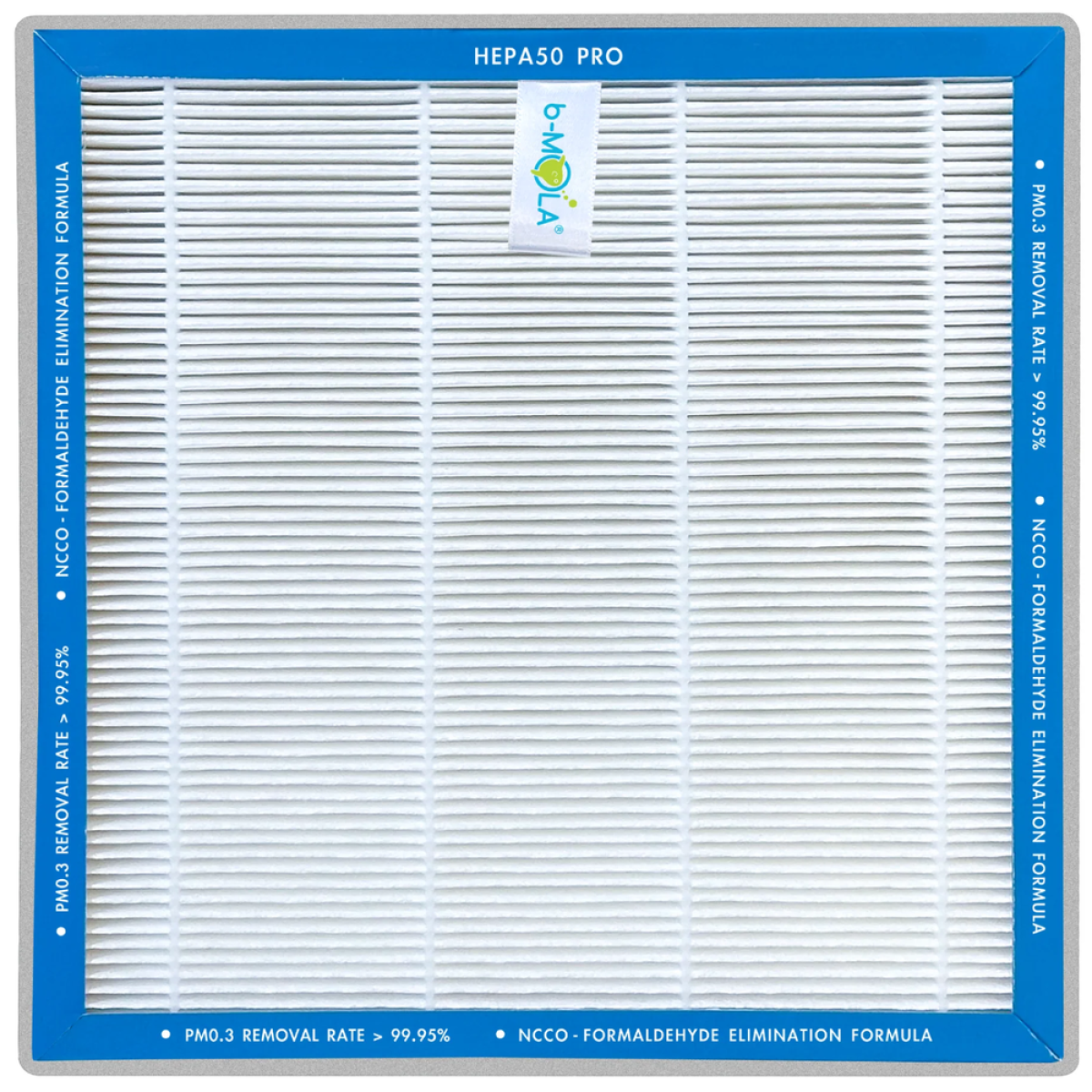 b-MOLA HEPA50 pro 高效濾網(除甲醛專用配方) (適用於: BM50/ BM100/ NCCO1701/ NCCO 1702/ BMA) FHHAC13BM01